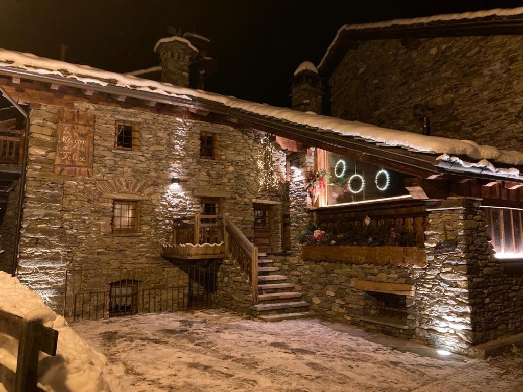 La Meizon De Felise Arvier Exteriér fotografie