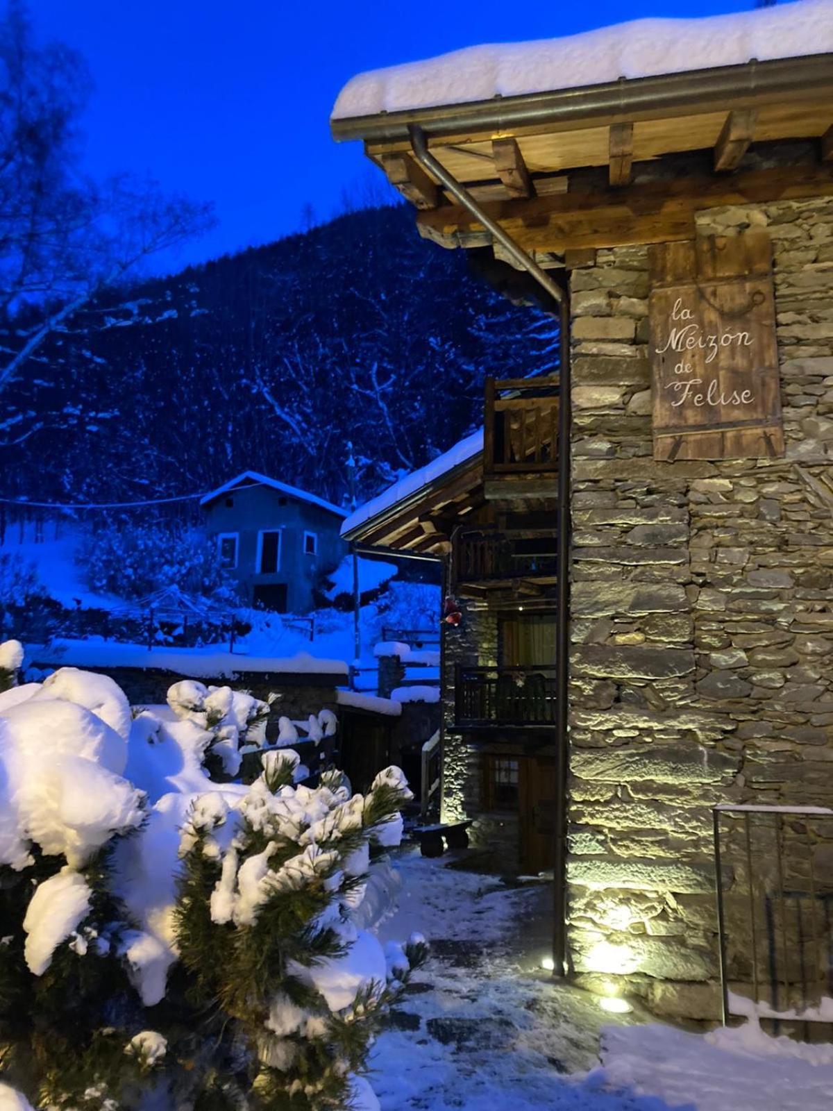 La Meizon De Felise Arvier Exteriér fotografie